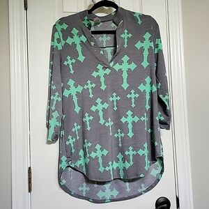 Giddy Up Glamour Cross Tunic Size M​​​​